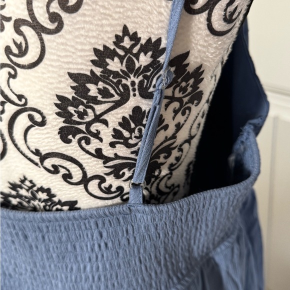 No Boundaries Blue Eyelet Dress NWT - Picture 5 of 7
